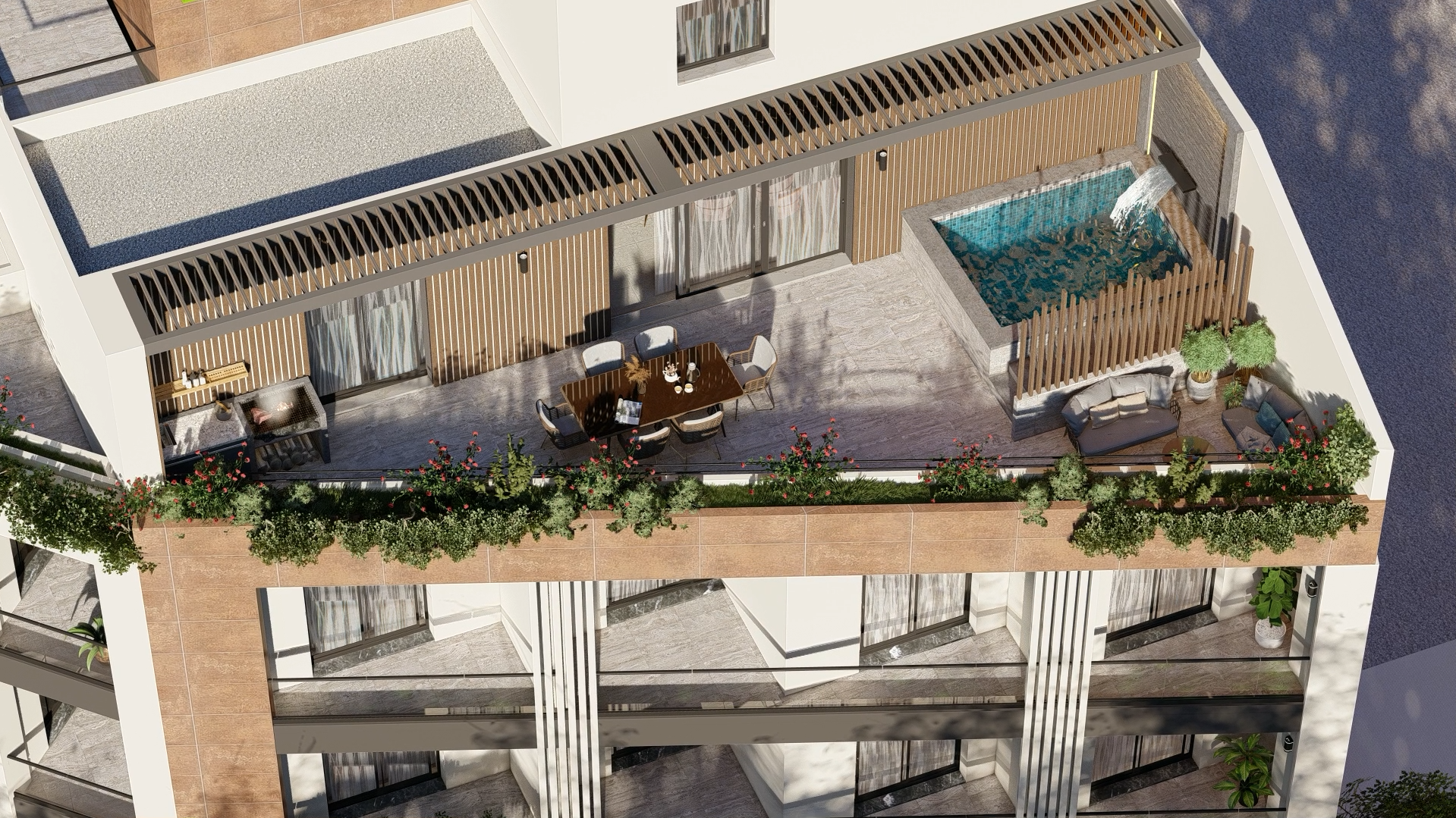 Terrasse rooftop